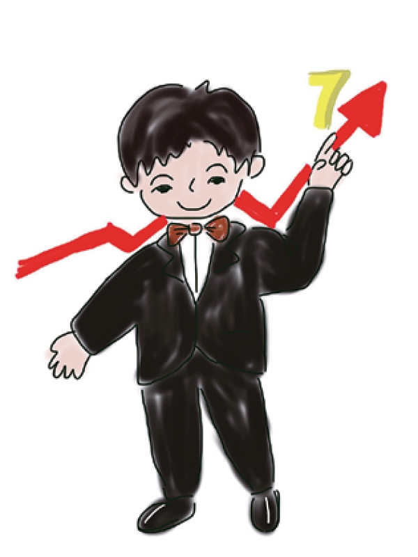 將2015年經(jīng)濟增速目標設定為7%左右，“小七”取代“小八”正式亮相，令全世界矚目。