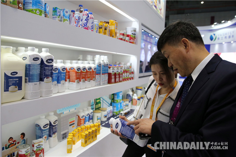 多家海外乳制品企業(yè)亮相進(jìn)博會