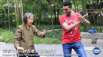 埃及小哥下?lián)P州，聽說他的目標(biāo)是成為“一帶一路上的馬可·波羅”！