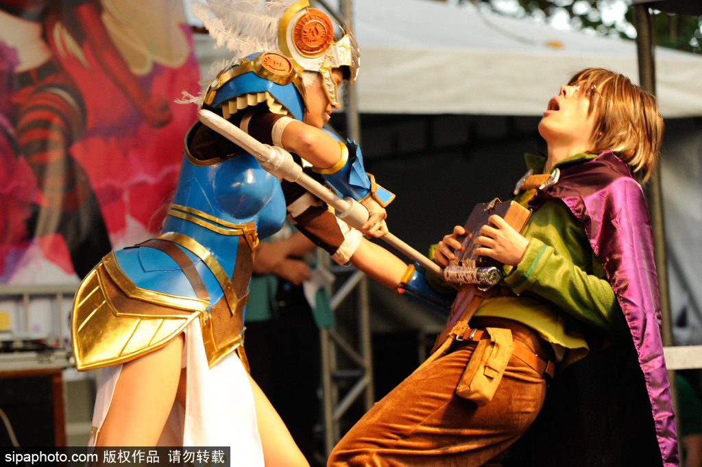 巴西：2016里約動漫節(jié)精彩上演 花式Cosplay美女趣味十足