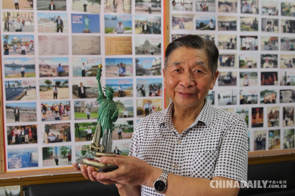 長沙八旬老人周游五大洲22國：“世界那么大，我都去看了看”