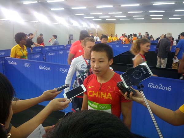 中國(guó)速度閃擊里約 男子4X100米接力創(chuàng)歷史進(jìn)奧運(yùn)決賽