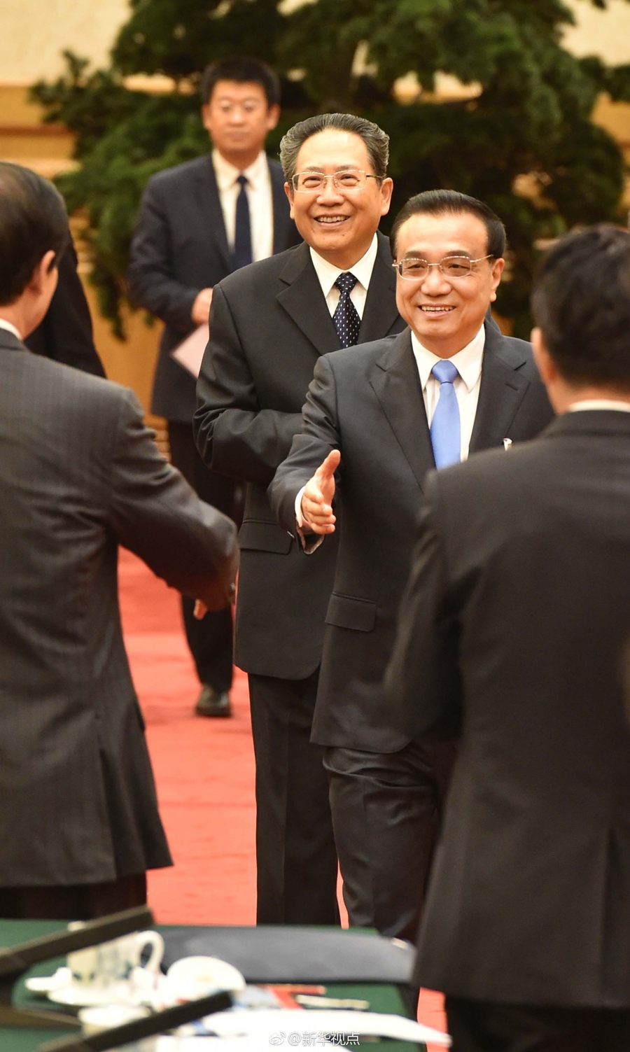 李克強來到安徽團(tuán)