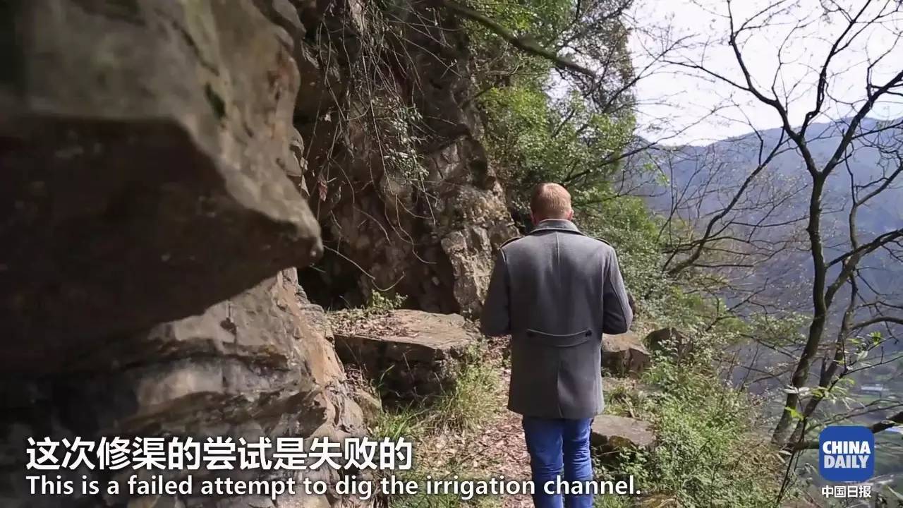 解碼中國丨這位當(dāng)代“愚公”在懸崖峭壁上鑿出7千米水渠，現(xiàn)實比神話傳說更震撼！