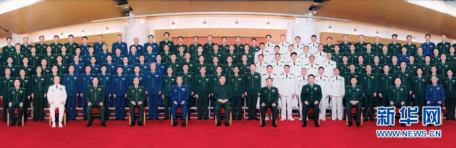 習(xí)近平接見(jiàn)新調(diào)整組建軍級(jí)單位主官 對(duì)各單位發(fā)布訓(xùn)令