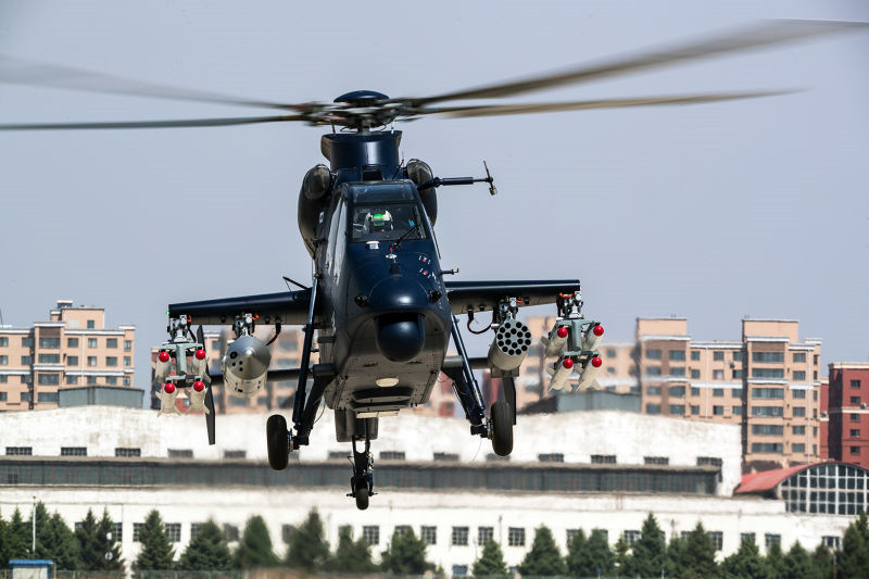 威武霸氣！直19E出口型武裝直升機(jī)首飛成功