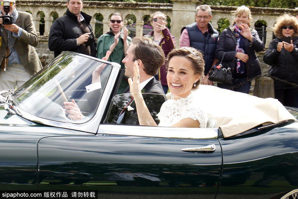 英國(guó)凱特王妃妹妹大婚 婚禮現(xiàn)場(chǎng)現(xiàn)場(chǎng)浪漫甜蜜