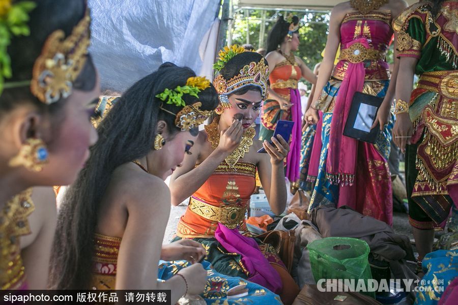 巴厘島藝術(shù)節(jié)開幕游行 讓你領(lǐng)略不一樣的巴厘風(fēng)情