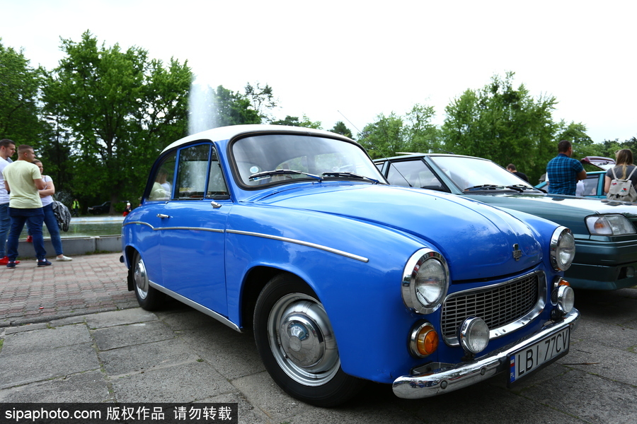 波蘭舉行復古車展 細數(shù)經(jīng)典老爺車停留的歲月