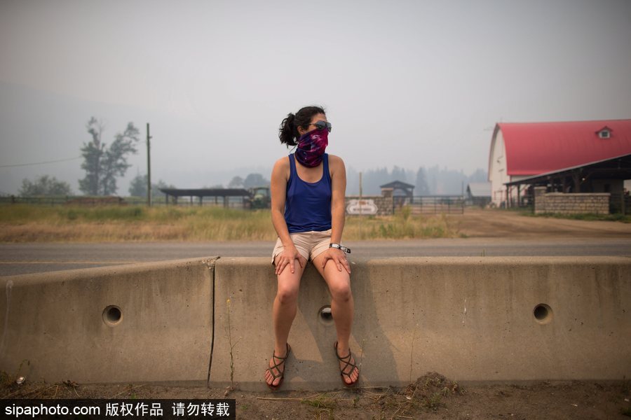 加拿大卑詩省山火蔓延 近7000人被疏散全省進(jìn)入緊急狀態(tài)