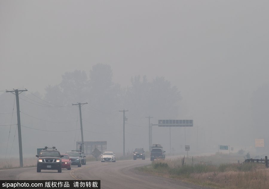 加拿大卑詩省山火蔓延 近7000人被疏散全省進入緊急狀態(tài)