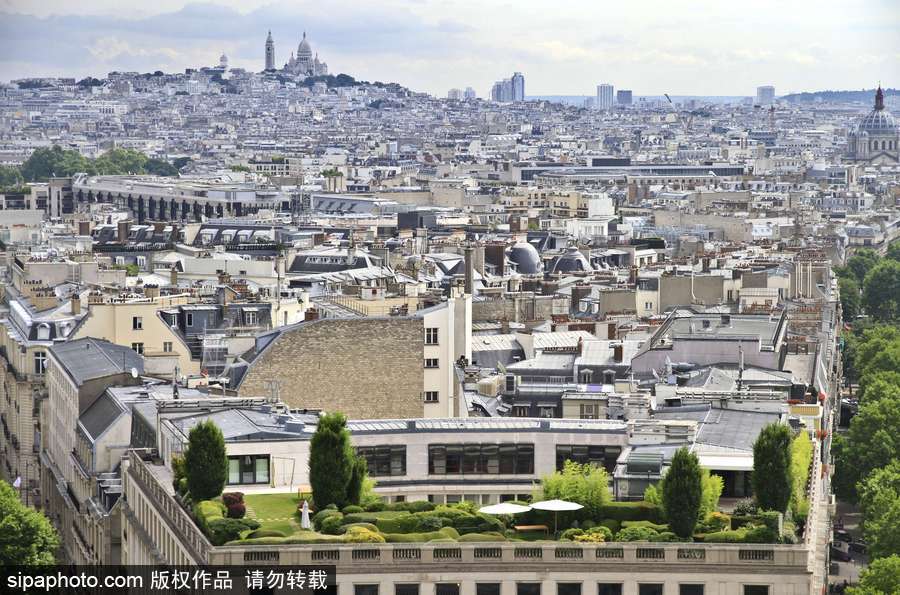 你眼中的巴黎！巴黎上空俯瞰城市圖景
