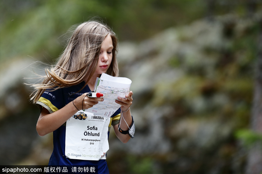 瑞典五日定向越野賽精彩開(kāi)幕 男女老少齊上陣挑戰(zhàn)耐力極限