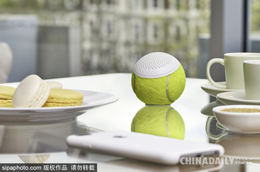 廢舊網(wǎng)球改造藍牙音響 顏值高小清新