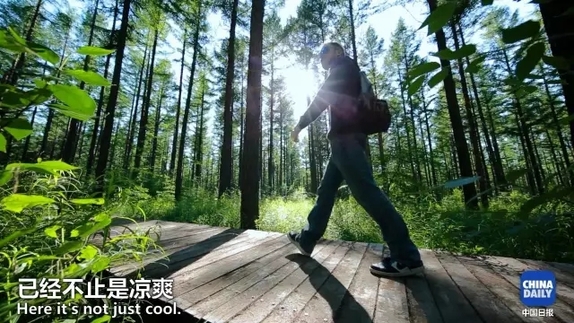 英國小哥到河北塞罕壩避暑，竟意外收獲了一個(gè)美麗的故事丨好運(yùn)中國
