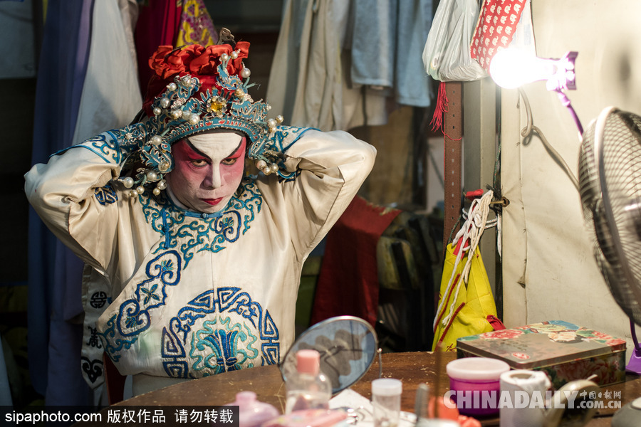 馬來西亞上演中國傳統(tǒng)戲劇表演 充滿濃郁中國風情
