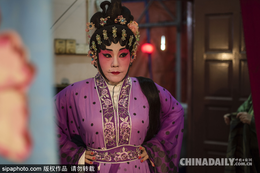 馬來西亞上演中國傳統(tǒng)戲劇表演 充滿濃郁中國風(fēng)情