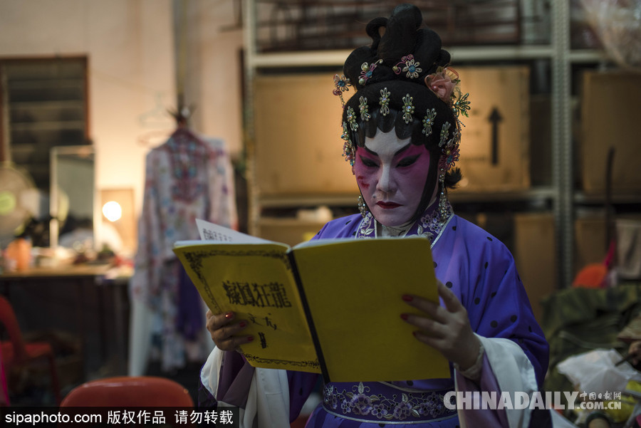 馬來西亞上演中國傳統(tǒng)戲劇表演 充滿濃郁中國風情