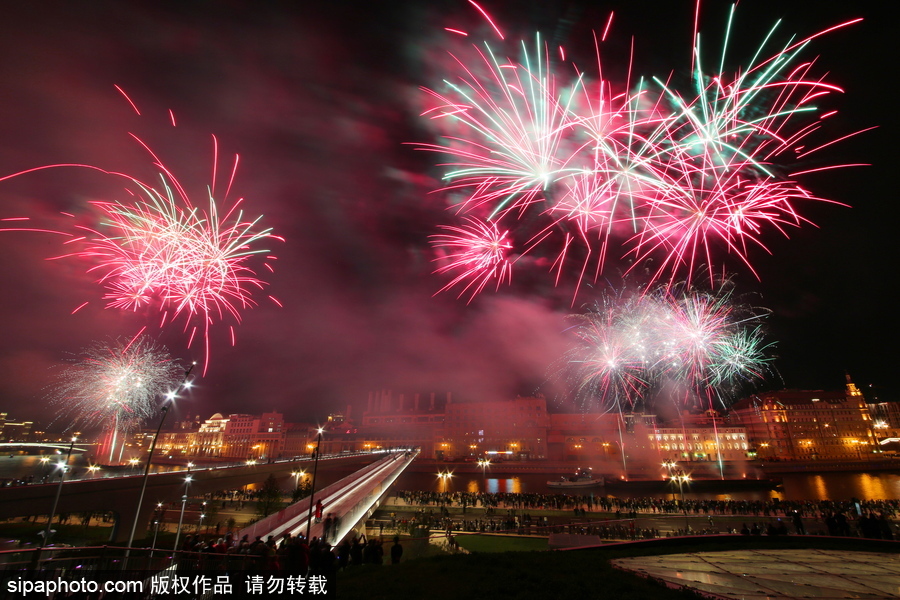 莫斯科870歲生日！全城洋溢節(jié)日氣氛