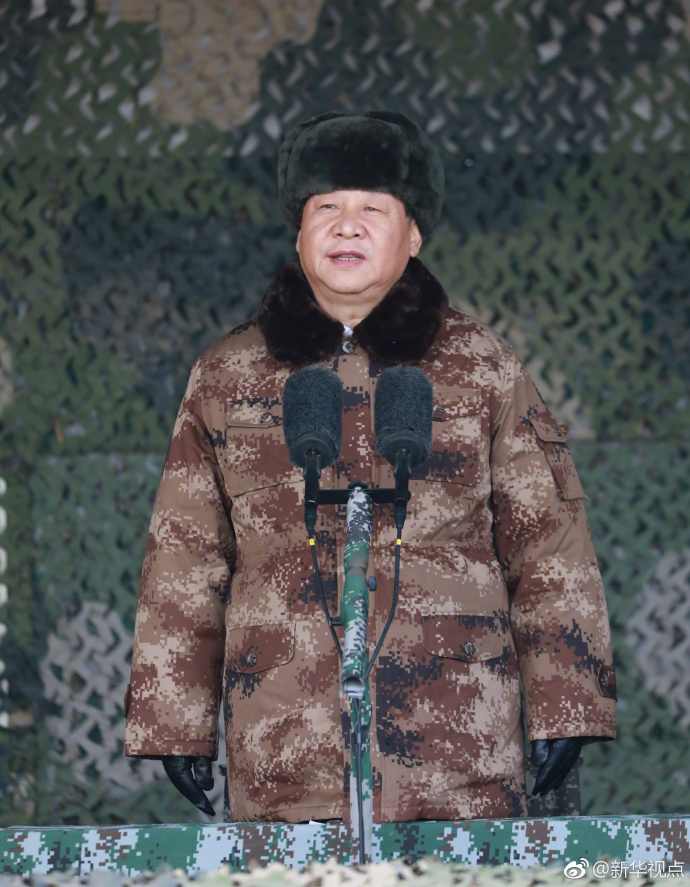 中央軍委首次舉行開訓動員大會 習近平向全軍發(fā)布訓令