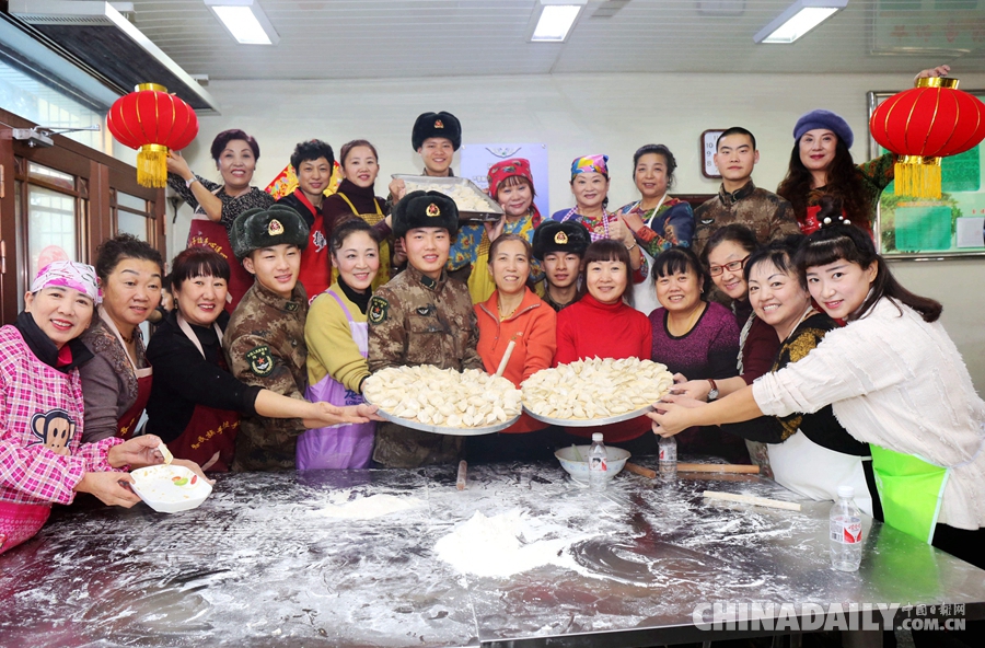 雪域邊關(guān)“新春餃子”進(jìn)軍營(yíng) -27℃“天然冰柜”分分鐘速凍