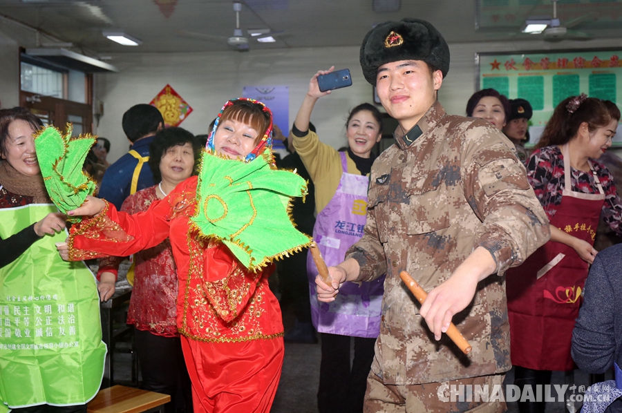 雪域邊關(guān)“新春餃子”進(jìn)軍營 -27℃“天然冰柜”分分鐘速凍