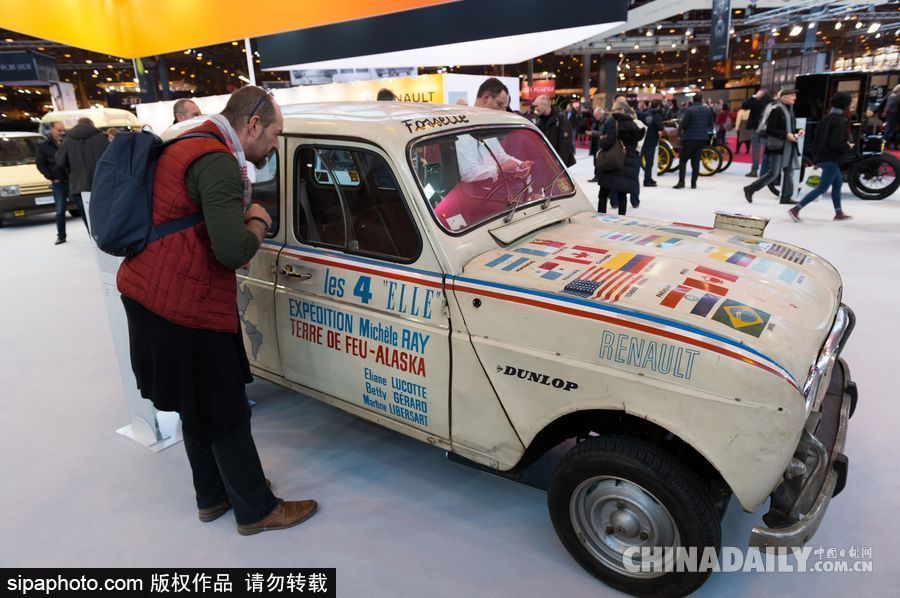 2018巴黎老爺車(chē)展開(kāi)幕 經(jīng)典老車(chē)演繹傳奇