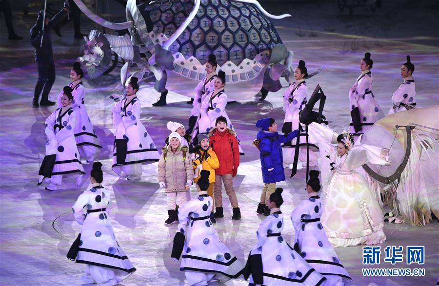 高清組圖：平昌冬奧會(huì)舉行開(kāi)幕式