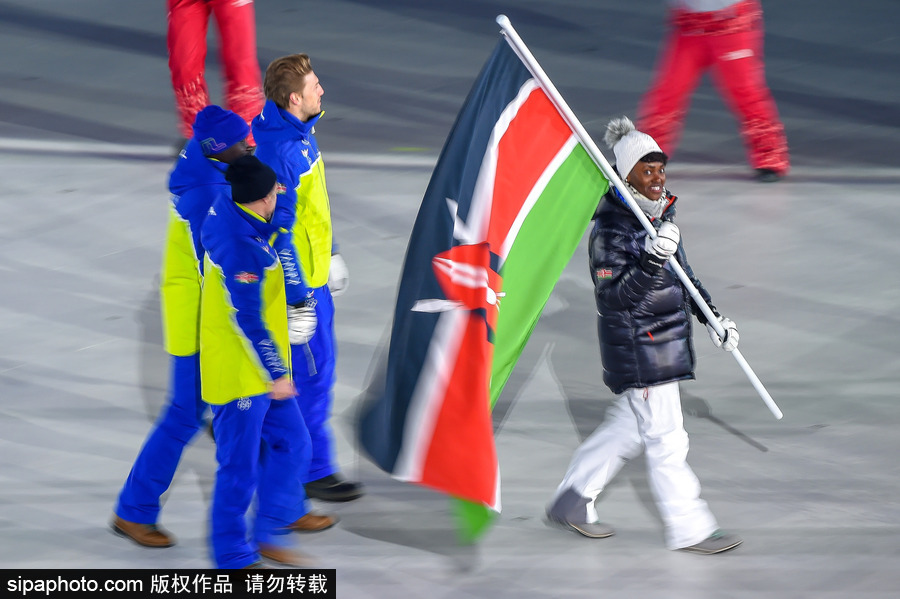 冰雪運(yùn)動魅力無限!盤點平昌冬奧會開幕式上那些“特殊”參賽國
