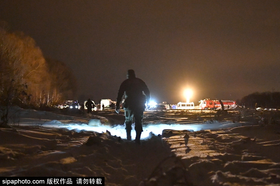 俄羅斯客機(jī)莫斯科州墜毀 71人全部遇難