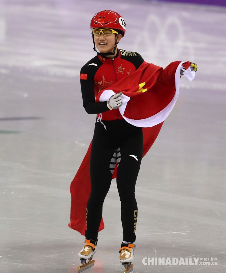 李靳宇獲得平昌冬奧會短道速滑女子1500米銀牌