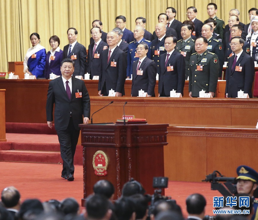 習(xí)近平當(dāng)選國(guó)家主席、中央軍委主席