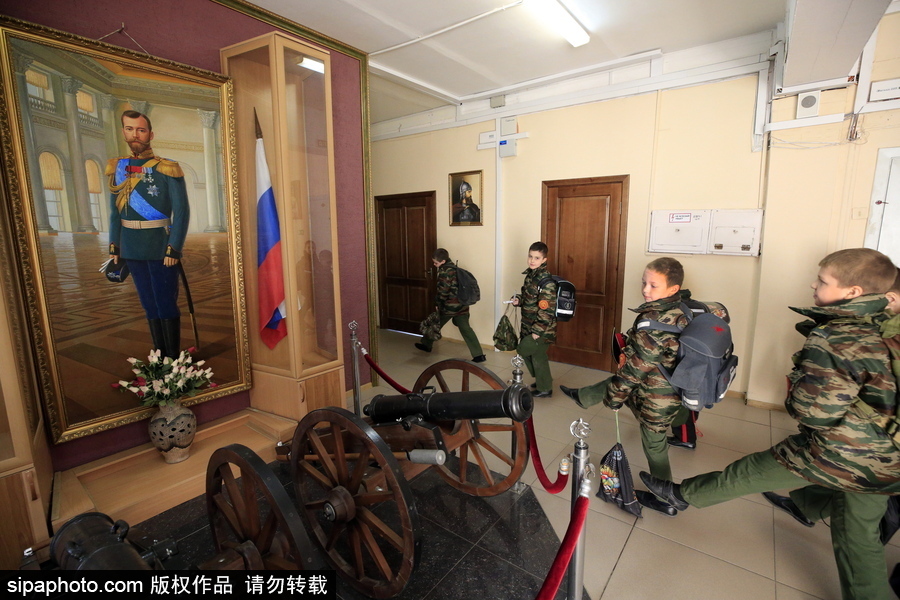 揭秘戰(zhàn)斗民族未來“警察”生活 走進尼古拉斯二世少年警官學(xué)校