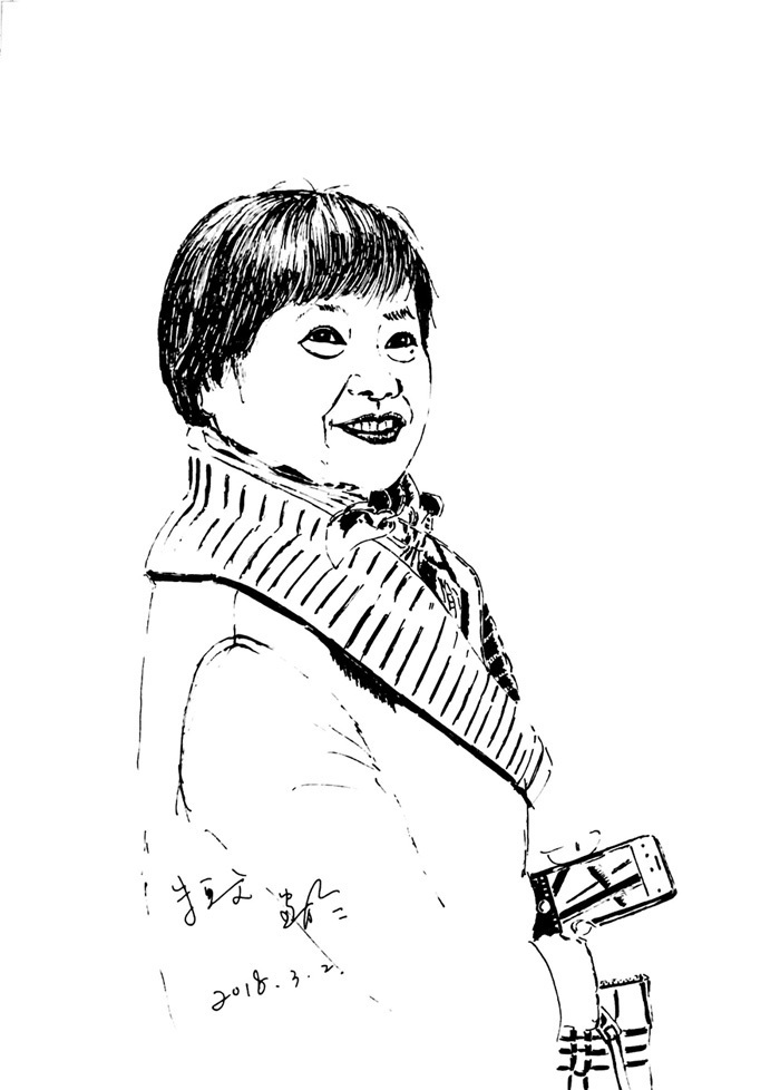3年來(lái)，南大教授堅(jiān)持為妻子畫像