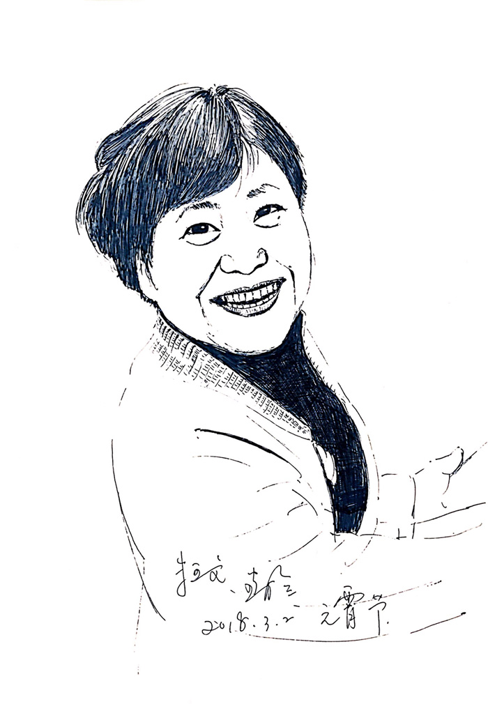3年來，南大教授堅(jiān)持為妻子畫像