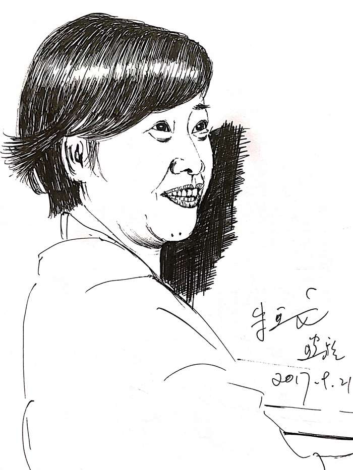 3年來，南大教授堅(jiān)持為妻子畫像