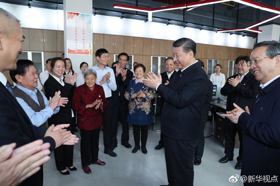 習(xí)近平考察武漢，強(qiáng)調(diào)要充分發(fā)揮人才優(yōu)勢