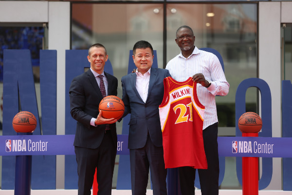 全球首座NBA中心天津武清開(kāi)業(yè)，球星威爾金斯出席慶典