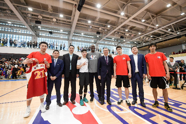 全球首座NBA中心天津武清開(kāi)業(yè)，球星威爾金斯出席慶典