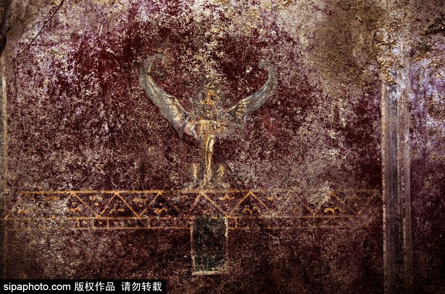 意大利考古隊(duì)發(fā)現(xiàn)龐貝古城建筑群“海豚之屋” 罕見(jiàn)保持完好
