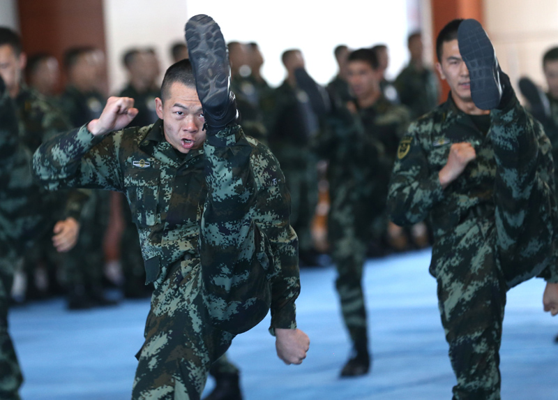 武警部隊(duì)“長城-2018”反恐國際論壇在京開幕