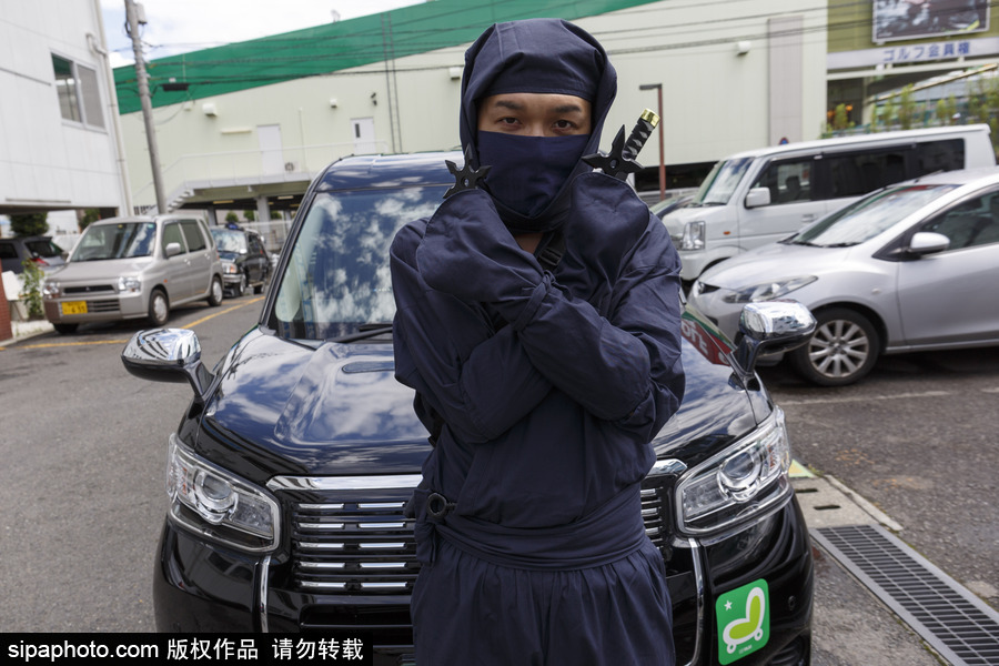 別慌他只是個(gè)司機(jī)！日本推出忍者司機(jī)服務(wù)還可展示技能