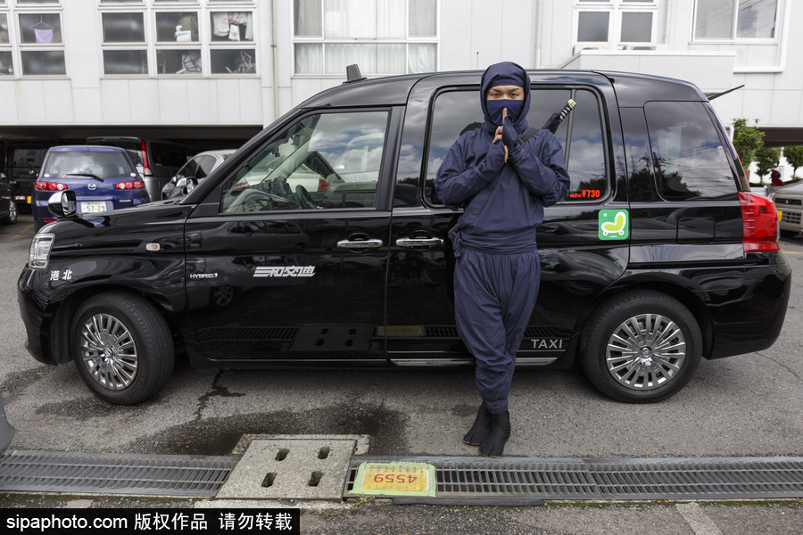 別慌他只是個司機！日本推出忍者司機服務還可展示技能
