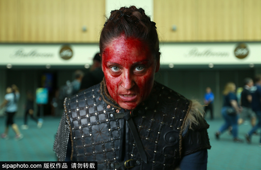 美國圣地亞哥動(dòng)漫展上模仿者各顯神通吸引眼球