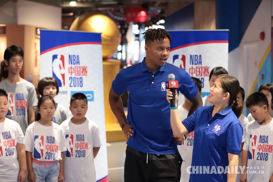 NBA中國(guó)賽腳步臨近，2017 NBA選秀狀元富爾茨現(xiàn)身上海