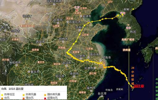 “雨量之王”、“溫比亞”傳奇一生結(jié)束，致多地降水破歷史極限值