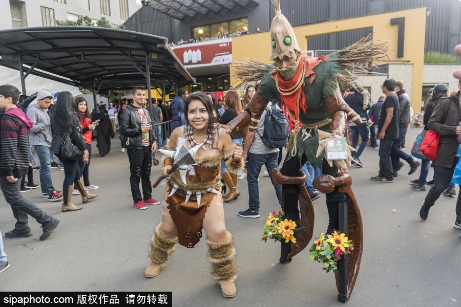 哥倫比亞波哥大：各類coser大顯身手！2018沙發(fā)休閑奇幻博覽會盛大開幕