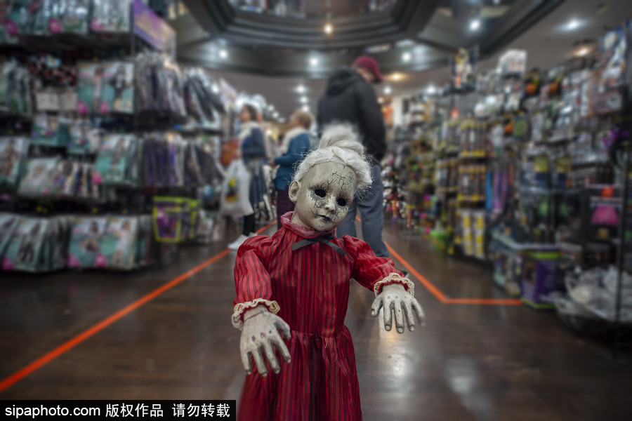 美國紐約：萬圣節(jié)將至 預計節(jié)日花費將達到90億美元