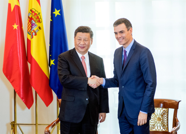 習(xí)近平同西班牙首相桑切斯舉行會談