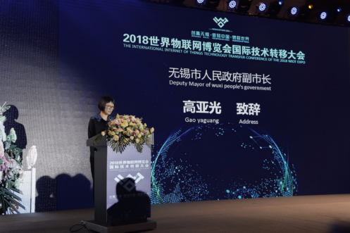 2018世界物聯(lián)網(wǎng)博覽會國際技術(shù)轉(zhuǎn)移大會圓滿召開